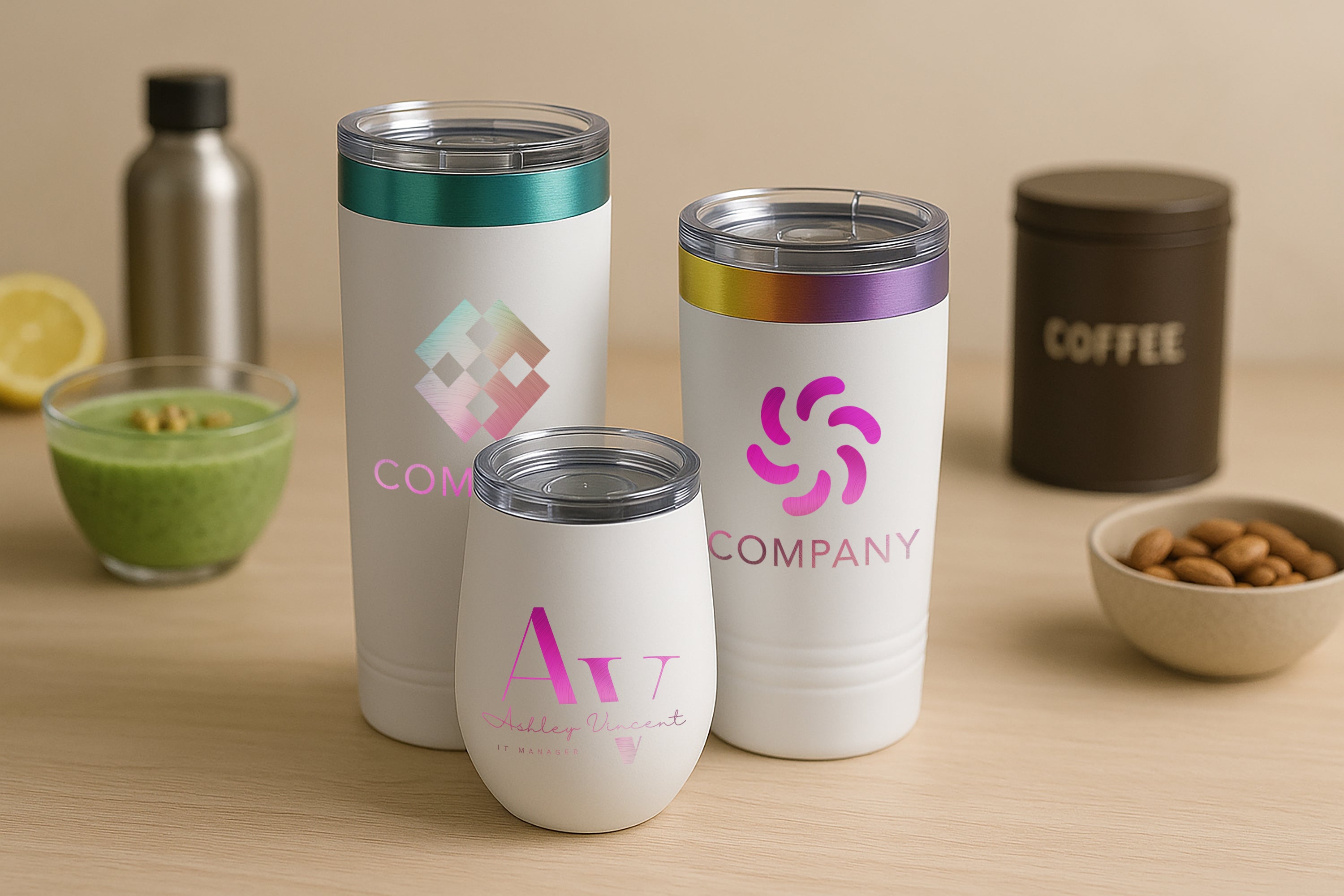 WHITE PRISM TUMBLER